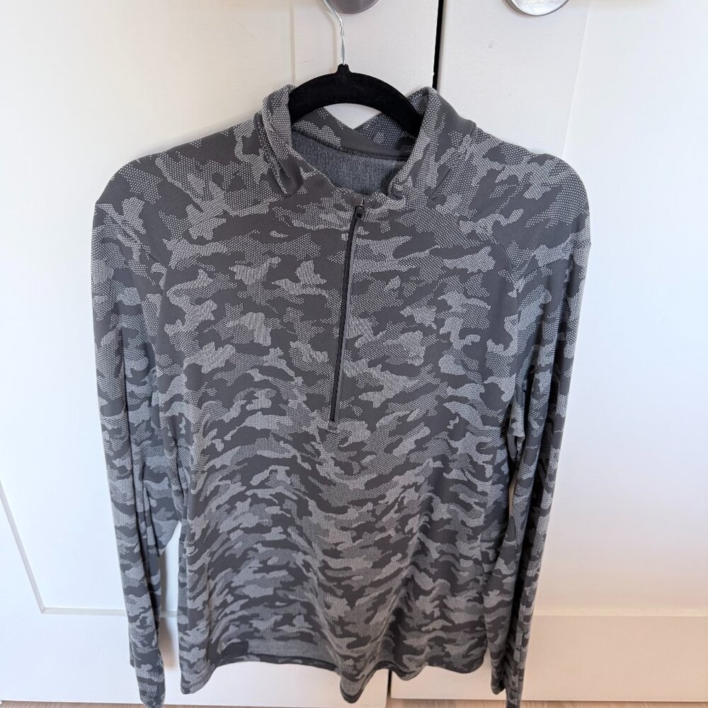 lululemon Surge Warm 1/2 Zip Jacquard
